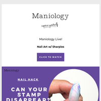 Maniology email thumbnail