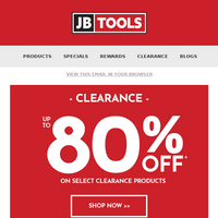 JB Tools email thumbnail