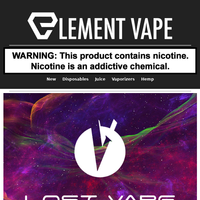 Element Vape email thumbnail