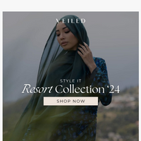 Veiled Collection email thumbnail