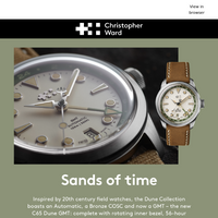 Christopher Ward UK email thumbnail