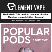 Element Vape email thumbnail