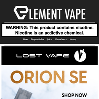 Element Vape email thumbnail