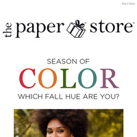 The Paper Store email thumbnail