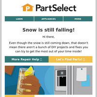 PartSelect.com email thumbnail