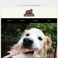 Redbarn Pet Products email thumbnail