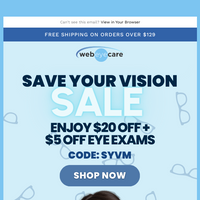 Web Eye Care email thumbnail