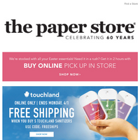 The Paper Store email thumbnail