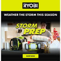 RYOBI Tools email thumbnail