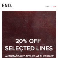 END Clothing email thumbnail