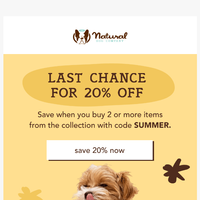 Natural Dog Company  email thumbnail