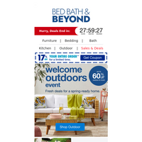 Bed Bath and Beyond email thumbnail