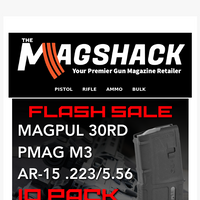 The Mag Shack email thumbnail