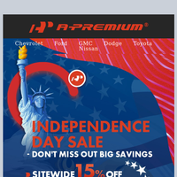 A-Premium Autoparts email thumbnail