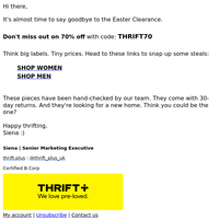 Thrift+ email thumbnail