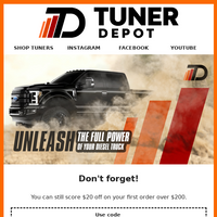 Tuner Depot email thumbnail