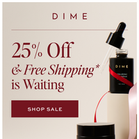 DIME Beauty email thumbnail