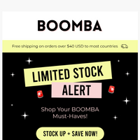 BOOMBA email thumbnail