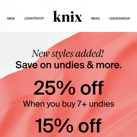 Knixwear Canada email thumbnail