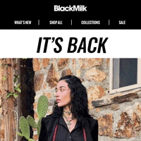 Black Milk Clothing email thumbnail