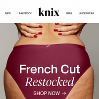 Knixwear Canada email thumbnail