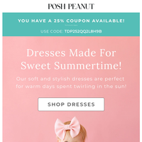 Posh Peanut email thumbnail