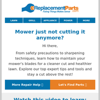 eReplacementParts email thumbnail