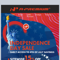 A-Premium Autoparts email thumbnail