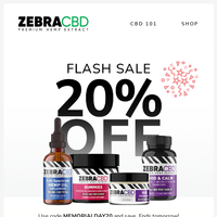 ZebraCBD email thumbnail