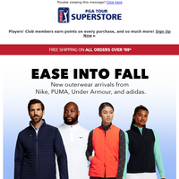 PGA TOUR Superstore email thumbnail