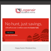 Loganair email thumbnail