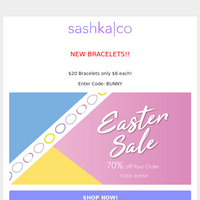 Sashka Co. Bracelets email thumbnail