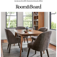 Room & Board email thumbnail