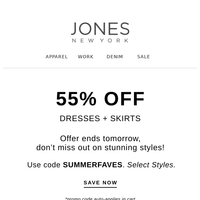 Jones New York email thumbnail