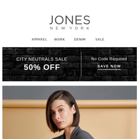 Jones New York email thumbnail