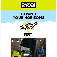 RYOBI Tools email thumbnail