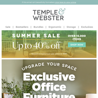 Temple & Webster email thumbnail