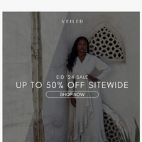 Veiled Collection email thumbnail