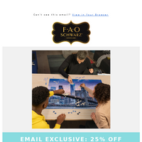 FAO Schwarz email thumbnail