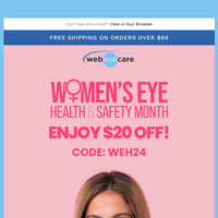 Web Eye Care email thumbnail