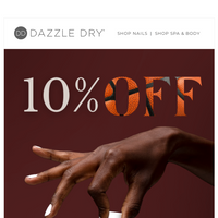 Dazzle Dry email thumbnail