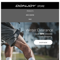 DonJoy email thumbnail