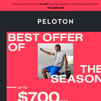 Peloton email thumbnail