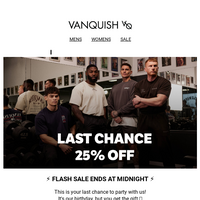 Vanquish Fitness email thumbnail