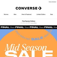 Converse Australia email thumbnail