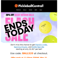 PickleballCentral email thumbnail