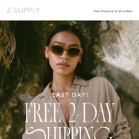 Z SUPPLY email thumbnail