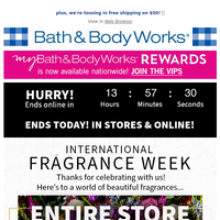 Bath and Body Works email thumbnail