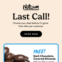 Nuts.com email thumbnail