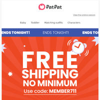 PatPat email thumbnail